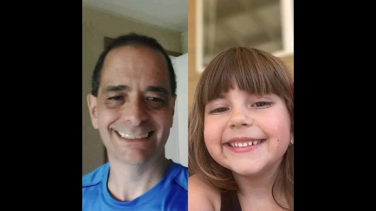 dad and granddaughter