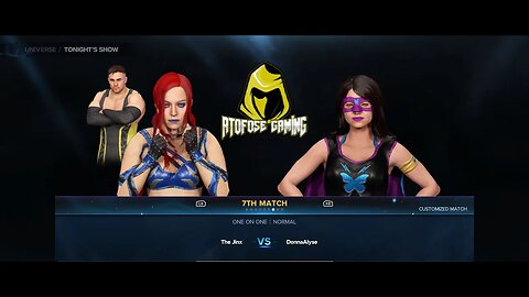 WWE2K23 AWF Week 3 The Jinx VS Donna