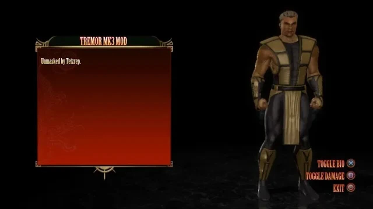 Mortal Kombat 9 Play As Tremor On Ps3