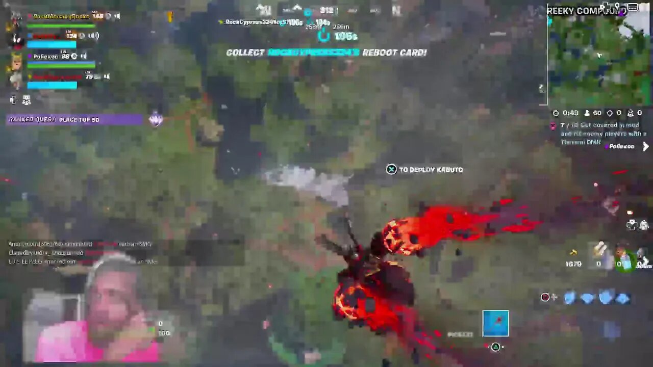 Fortnite with Rock Mercury