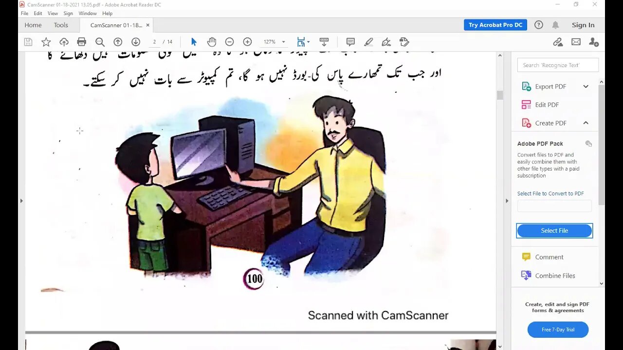 class 4 urdu A 18 1 2021