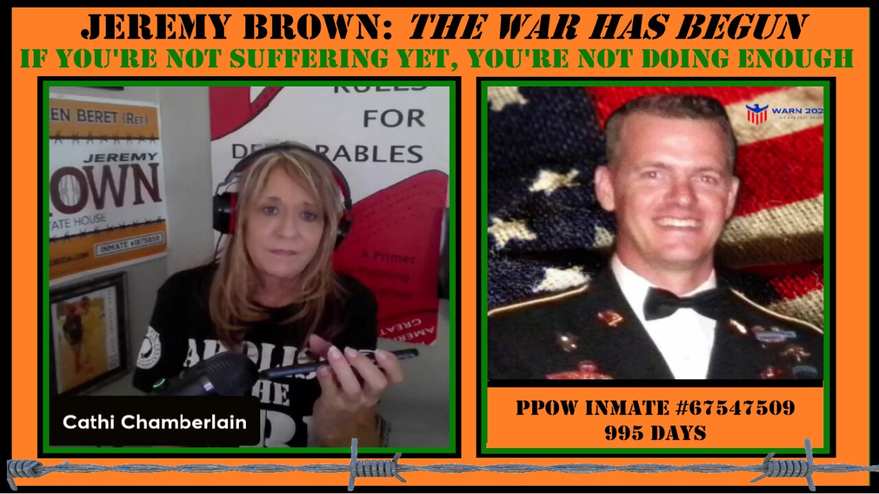 Jeremy Brown: The War Has Begun