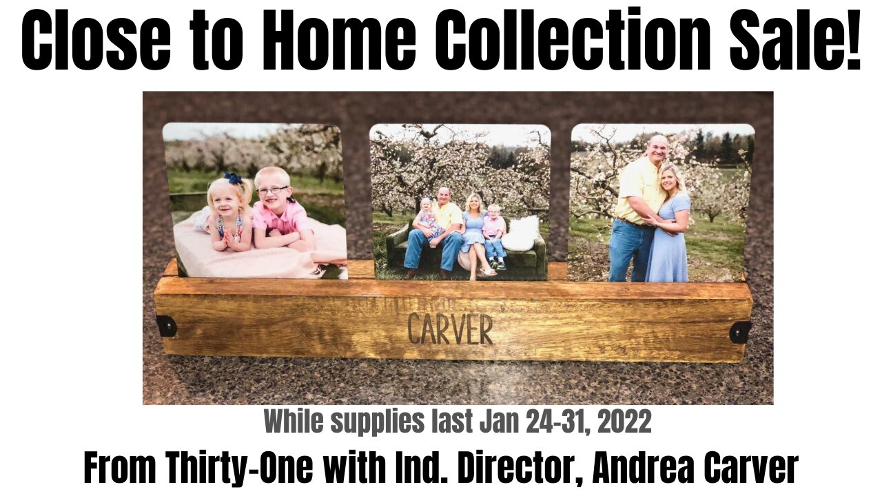 Close to Home Collection SALE from Thirty-One w/ Ind. Director, Andrea Carver