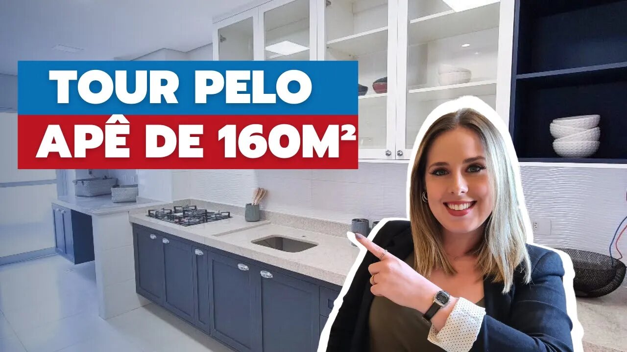 TOUR PELO APARTAMENTO DE 160M² totalmente DECORADO (Dicas e inspirações para o seu apartamento 💙)