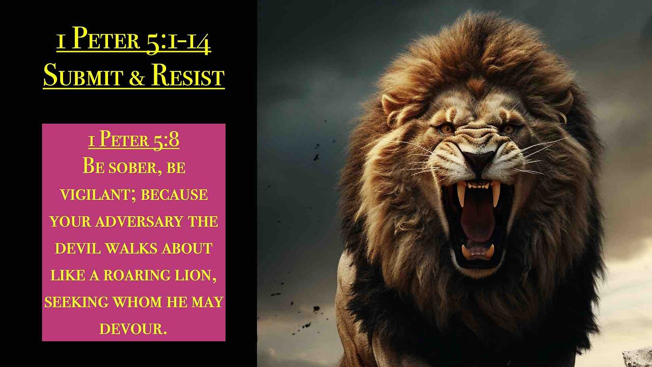 ** 1 Peter 5:1-14 - Submit & Resist ** | Grace Bible Fellowship Monmouth County | Sermons