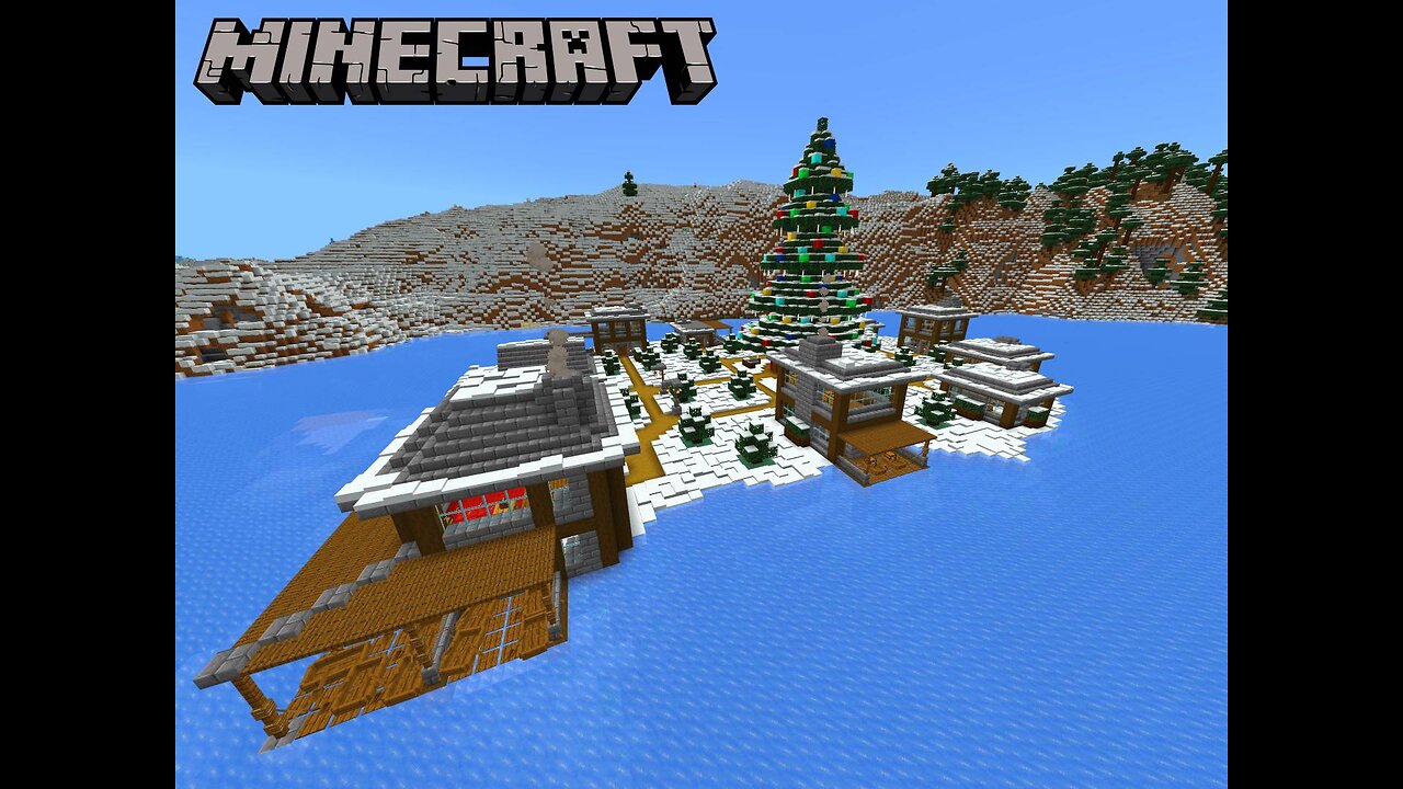 Minecraft CHRISTMAS Build!!