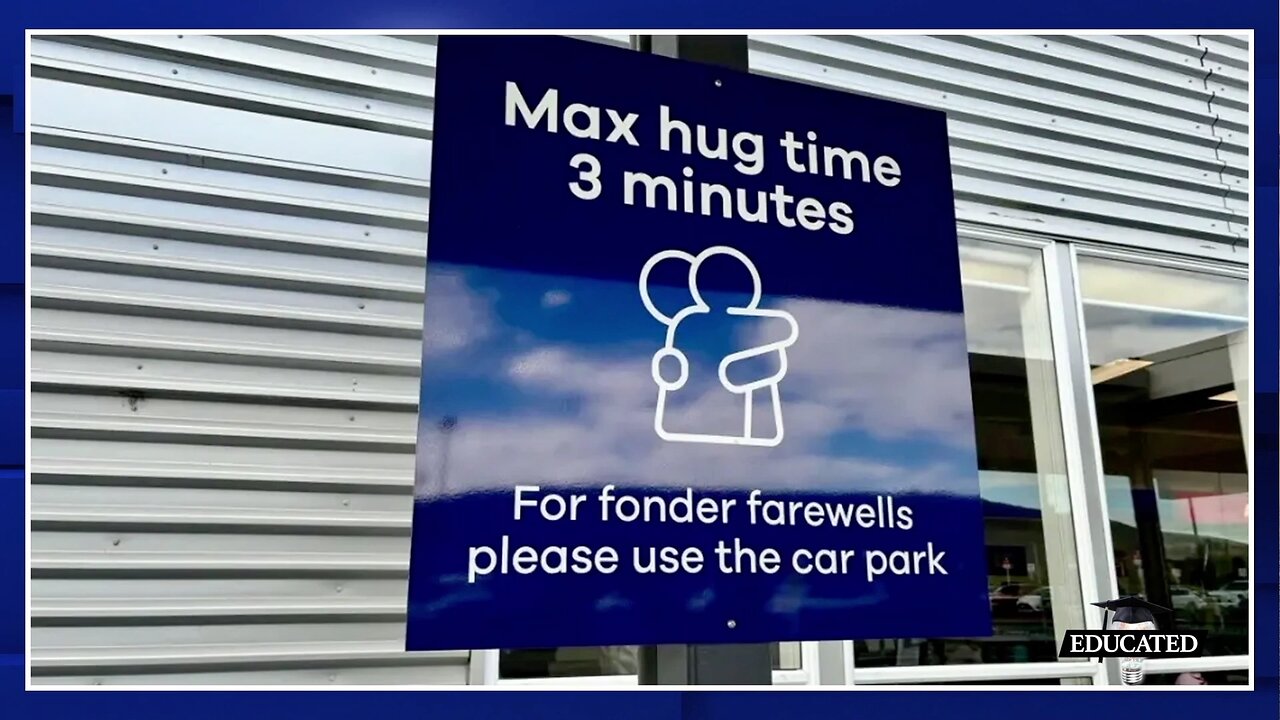 🤗Weird. A New Rule Limits The Amount Of Time You Can Hug Someone At The Airport