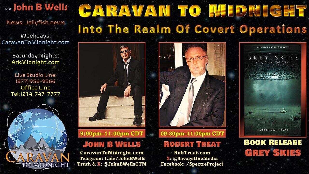 Into The Realm Of Covert Operations - John B Wells LIVE