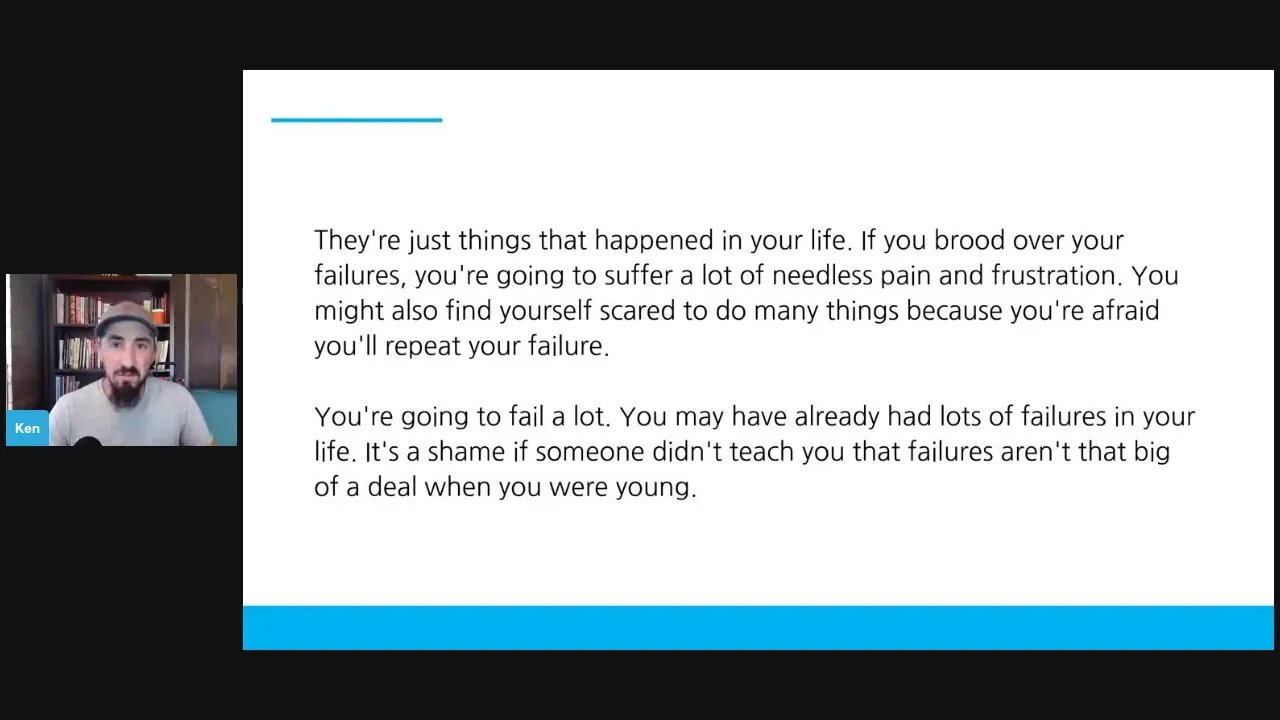 DON'T let failure define WHO YOU ARE!!