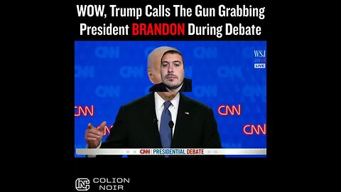 Trump called President Biden Brandon during the debate