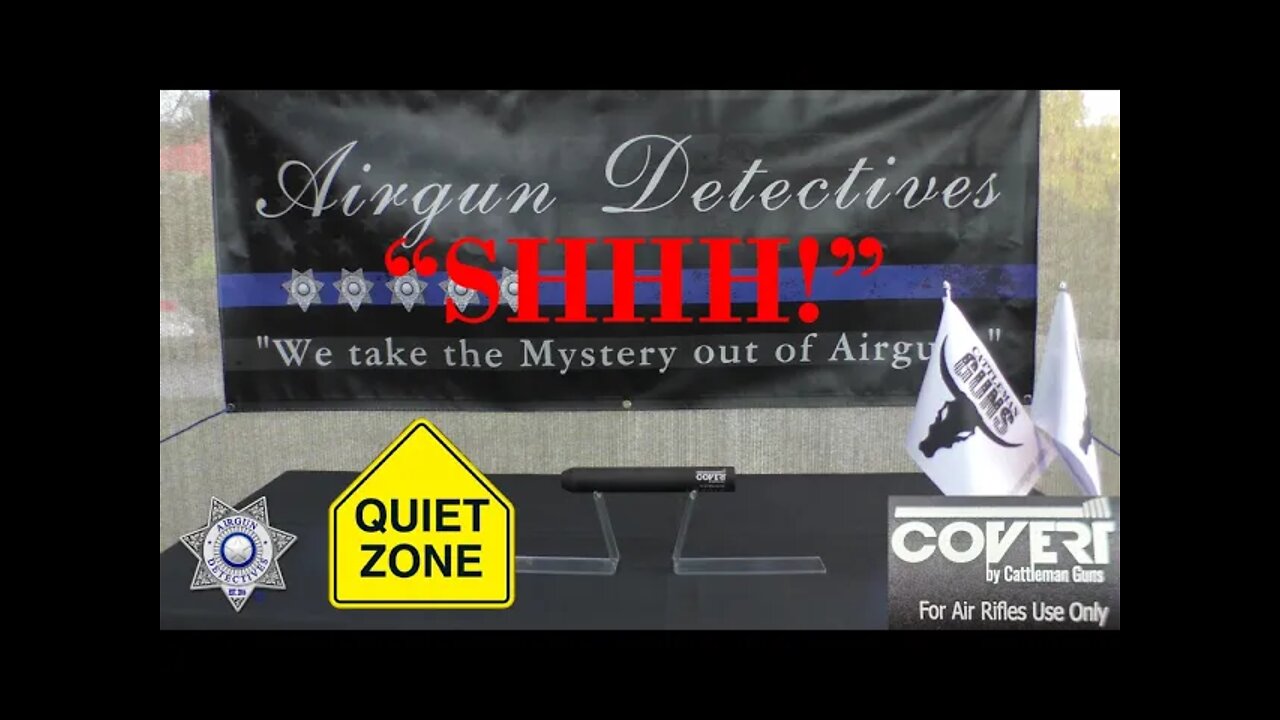 Covert "Airgun" Moderator by Cattleman Guns "Full Review" by Airgun Detectives