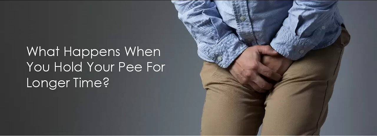 What happens if you hold your pee for long time - #healthtips