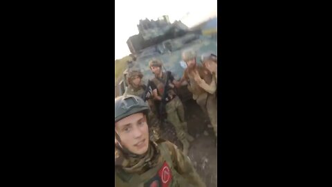 Russian soldiers send greetings to Zelensky for Bradley