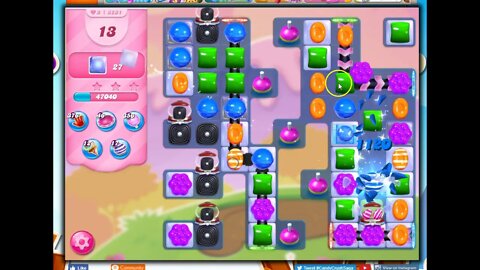 Candy Crush Level 3231 Talkthrough, 23 Moves 0 Boosters