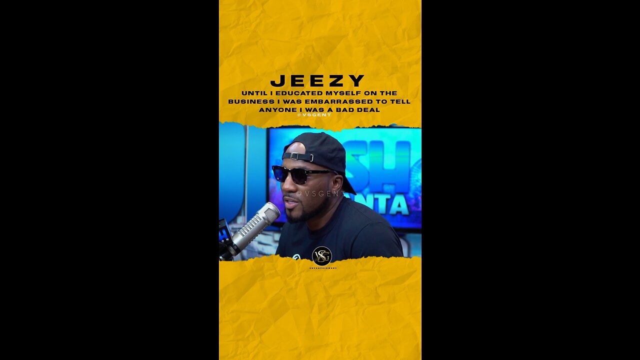 #jeezy I was embarrassed to tell anyone I was in a bad record deal.🎥 @RSMSRadio