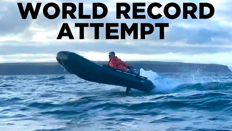 Smallest Inflatable Boat To Cross The Irish Sea - World Record Attempt