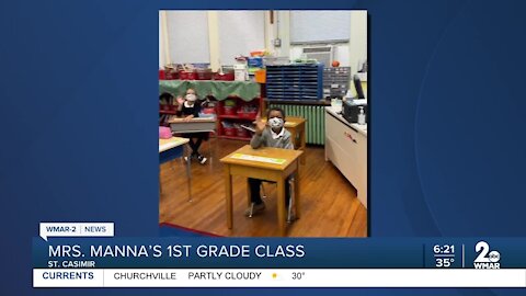 Good morning to Mrs. Manna's class!
