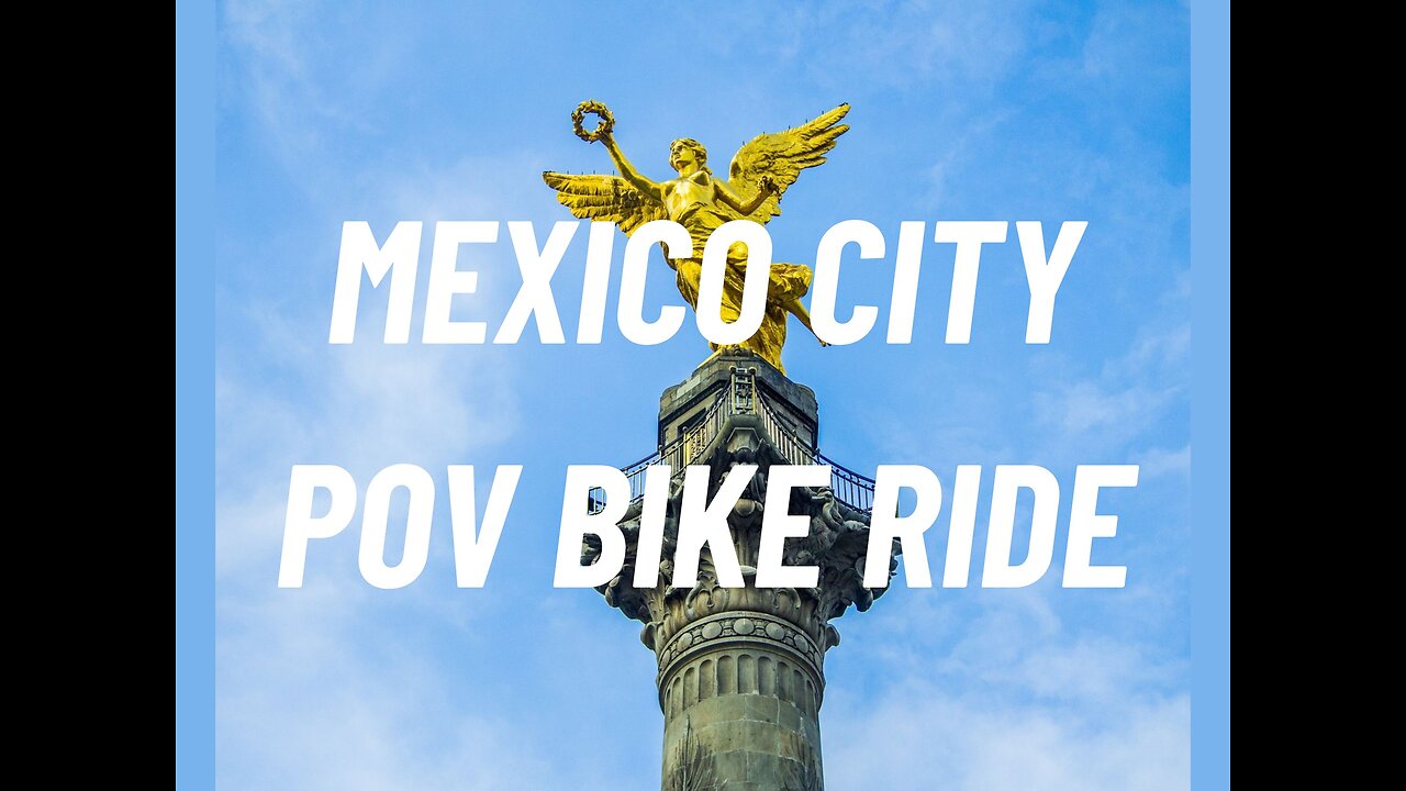 FIRST VIDEO!!! Mexico City POV ULTRA HD - Bike rides