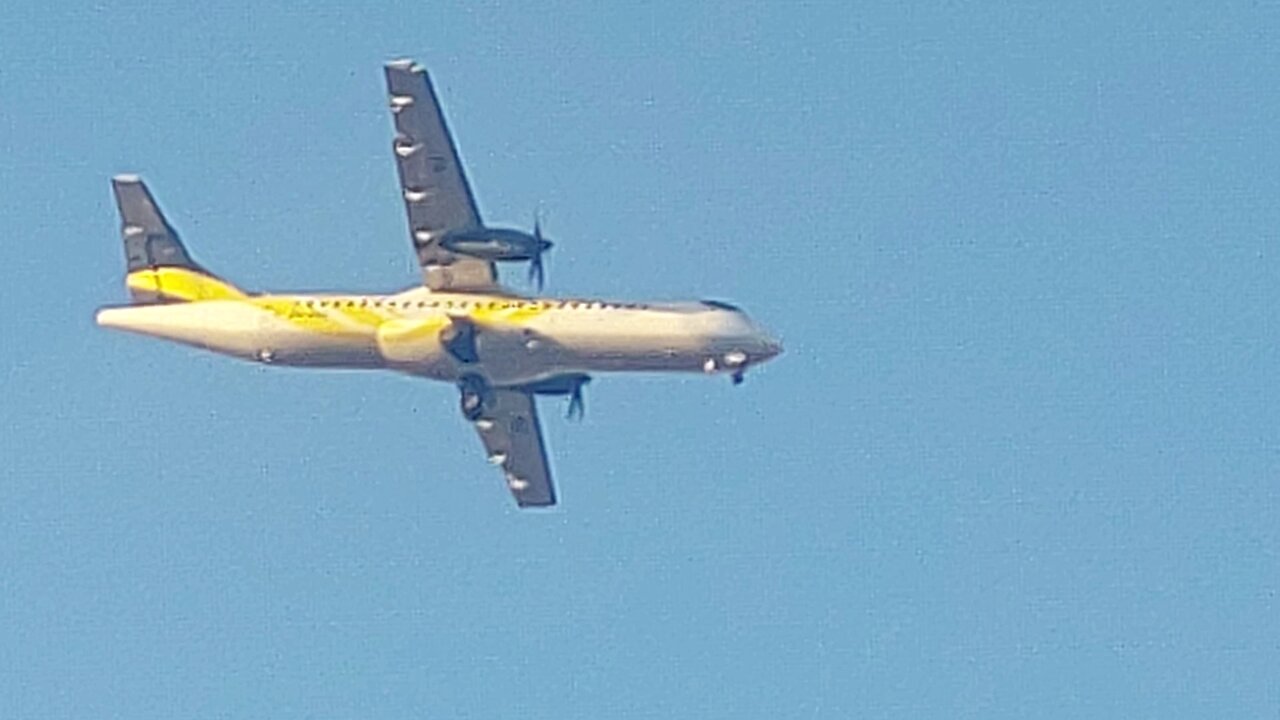 ATR72-600 PR-PDZ vindo de Fernando de Noronha para Fortaleza