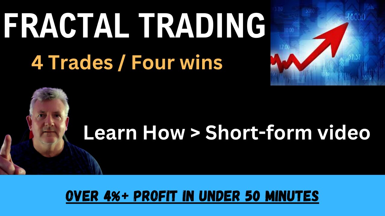 Fractal Trading: This is how to do it — over 4% in under 50 minutes