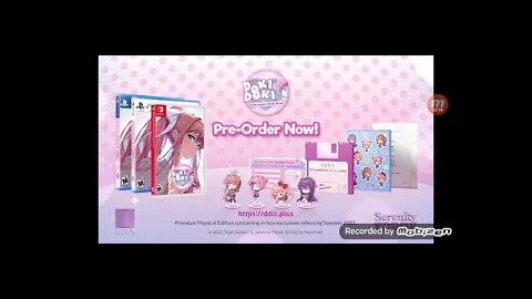 Doki Doki Literature Club + Trailer Reaction