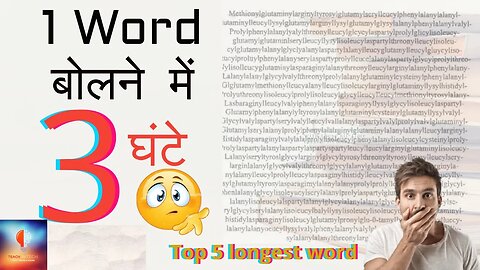 Top 5 Longest Words in English Language