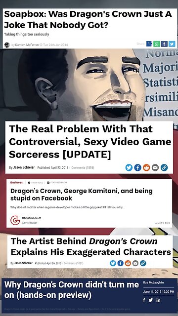 Why Did Progressives Hate Dragon's Crown? #shorts