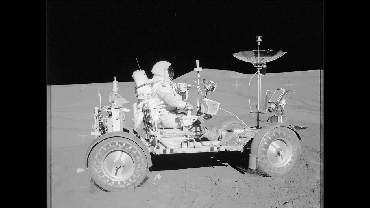 In 1971 NASA put a car on the moon