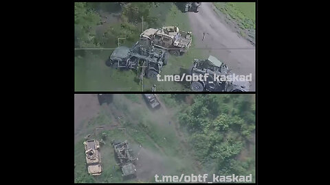 Russian Lancet UAV arrives uninvited to the gathering of the Ukrainian army