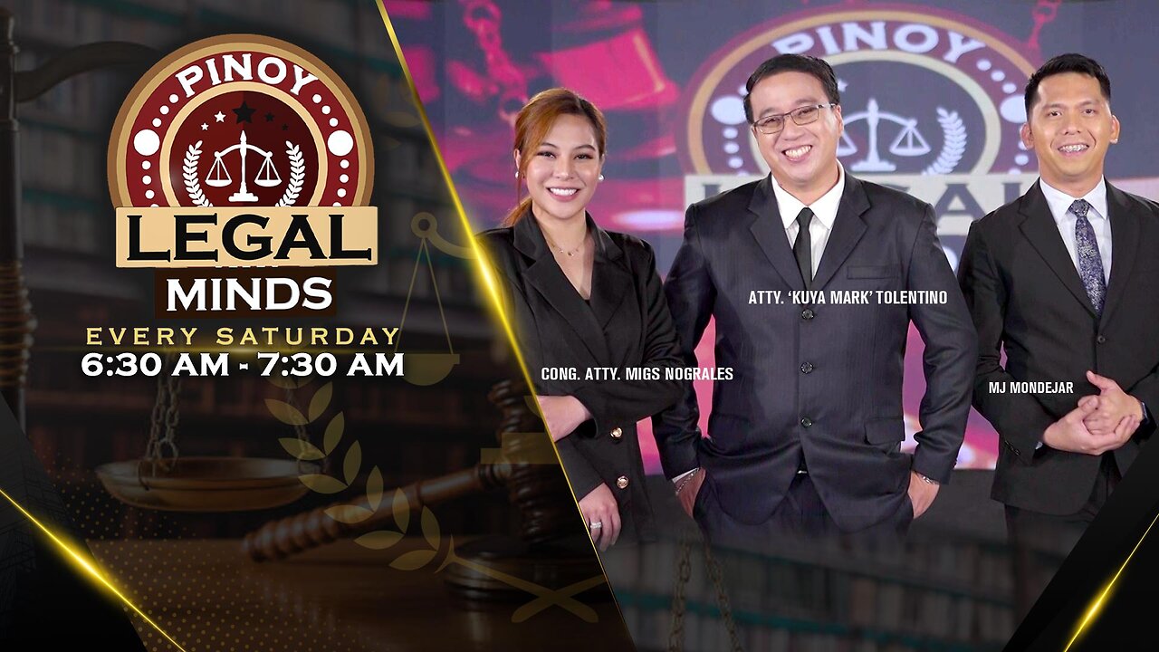 LIVE: Pinoy Legal Minds | August 5, 2023
