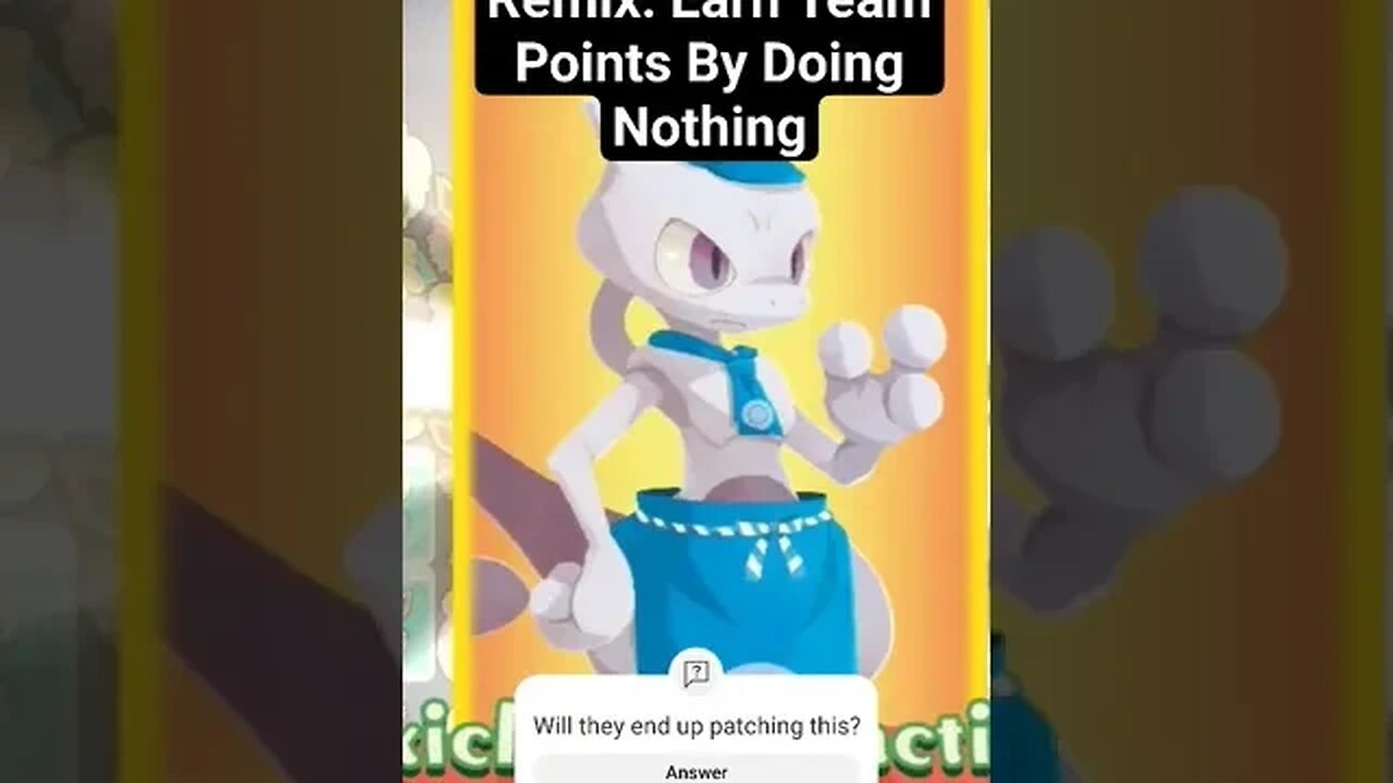 Pokémon Café Remix: Earn Team Points By Doing Nothing