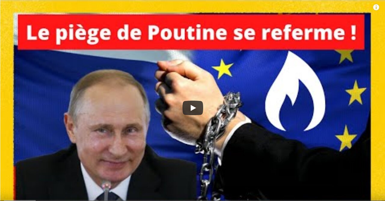 Sanctions contre la Russie, lEurope est tombé dans le piège de Poutine !