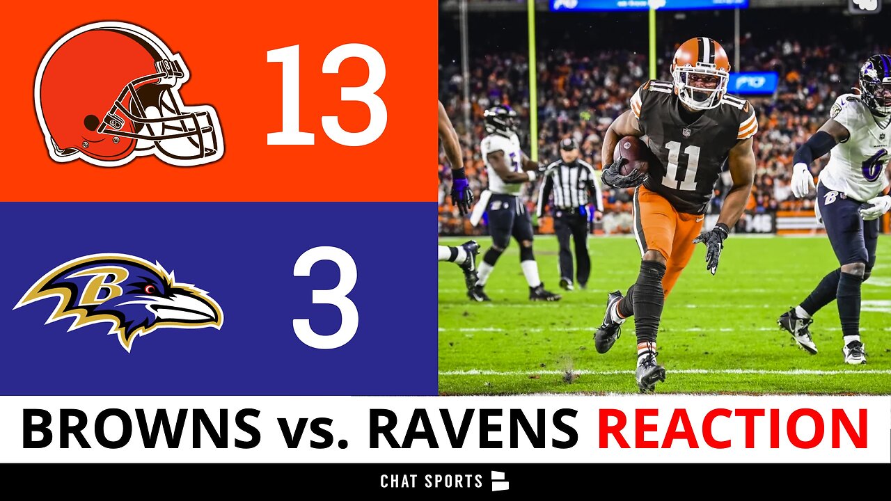 Browns Playoff Hopes Still Alive After Win vs. Ravens