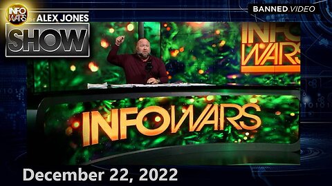 While Wearing a Military Uniform, Ukrainian Dictator Demands America SUBMIT to His Will! – ALEX JONES SHOW 12/22/22