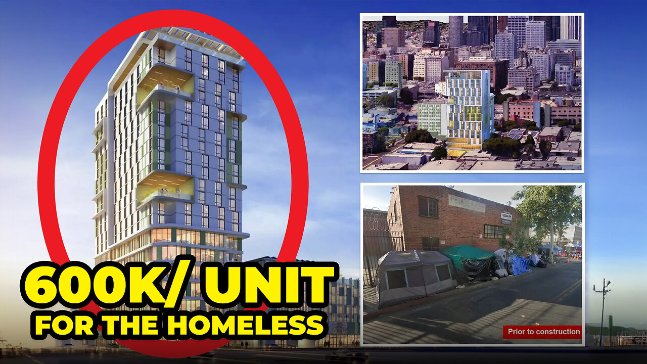 California Spends BILLIONS On High Rise Apartments For The Homeless