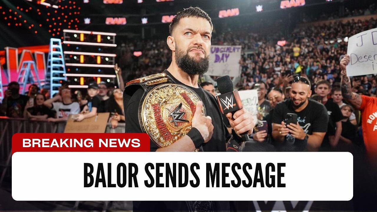 Finn Balor Sends Message Amid WWE Push Reports