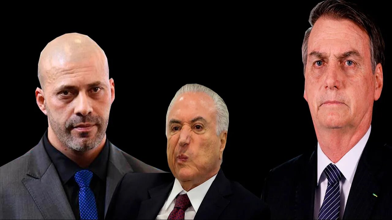 AGORA! Bolsonaro o perdão a Daniel Silveira SERA Cumprido / Temer leva Outro NÃO