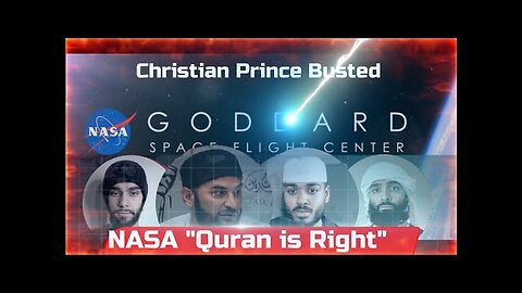 Christian Prince busted by Adnan Rashid on the splitting of the moon by Nasa | Malay Subs