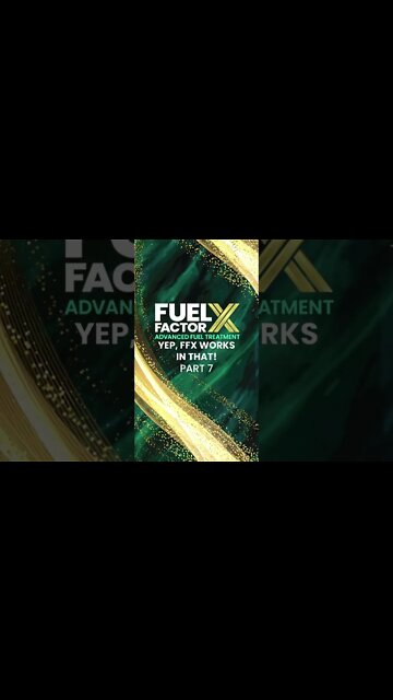 DO NOT WATCH THIS VIDEO FuelFactorX (FFX) Advanced Fuel Treatment is...#moneybackguarantee