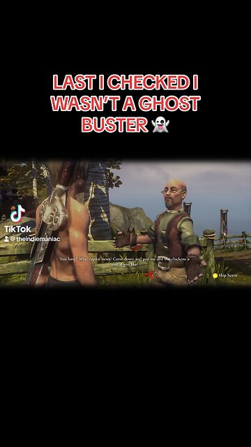 I DONT THINK IM A GHOST BUSTER