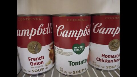 New video intro to canned soup