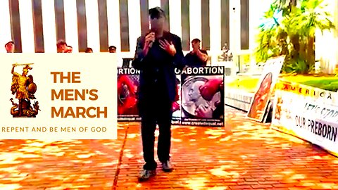 Walter Hoye || At The National Men's March And Personhood Rally In Tallahassee, Florida !!