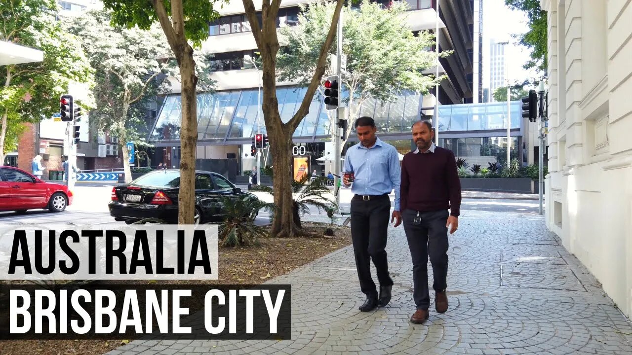 【4K】Brisbane City Walk | Exploring The Inner City