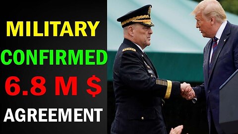 MILITARY HAS CONFIRMED THE AGREEMENT TODAY UPDATE