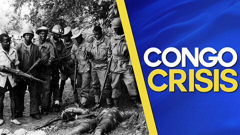 1960, les réfugiés quittent le Congo sous la surveillance des parachutistes et des troupes de l'ONU