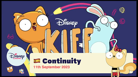 Disney Channel (Spain) - Adverts and Continuity (11th September 2023)