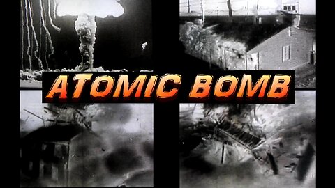 Atomic Bomb Blast: "Survival Town" Blown To Pieces