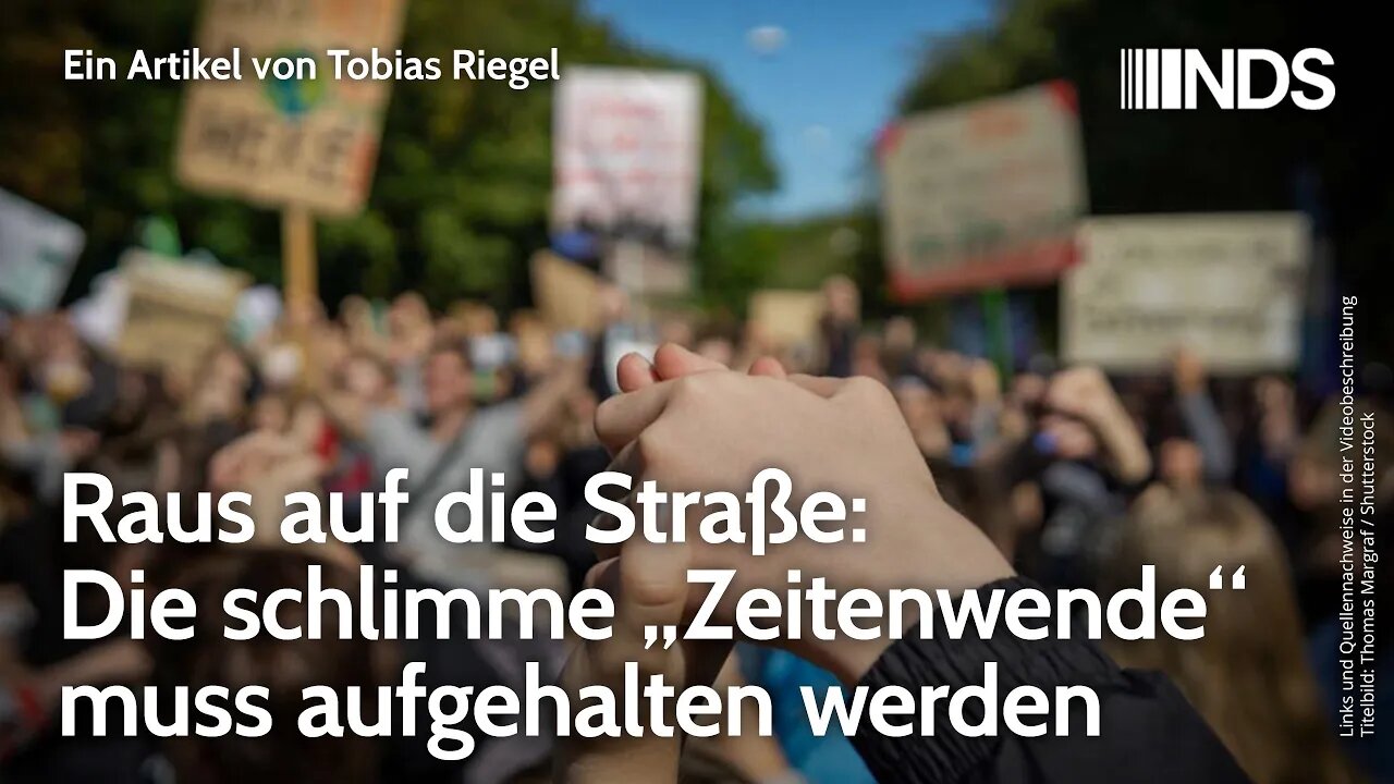 Raus auf die Straße: Die schlimme „Zeitenwende“ muss aufgehalten werden | Tobias Riegel NDS-Podcast