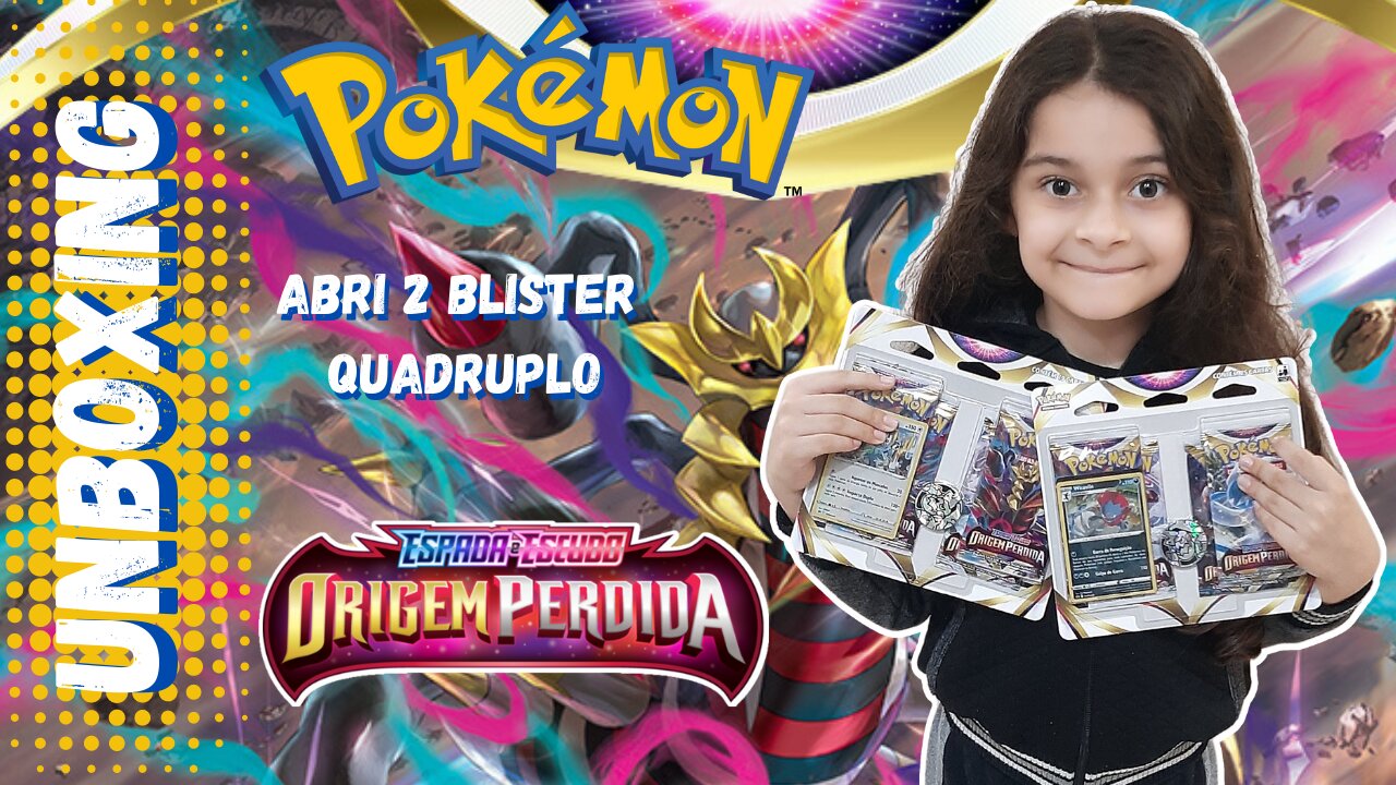 ABRI 2 BLISTER QUADRUPLO / ORIGEM PERDIDA / POKEMON TCG