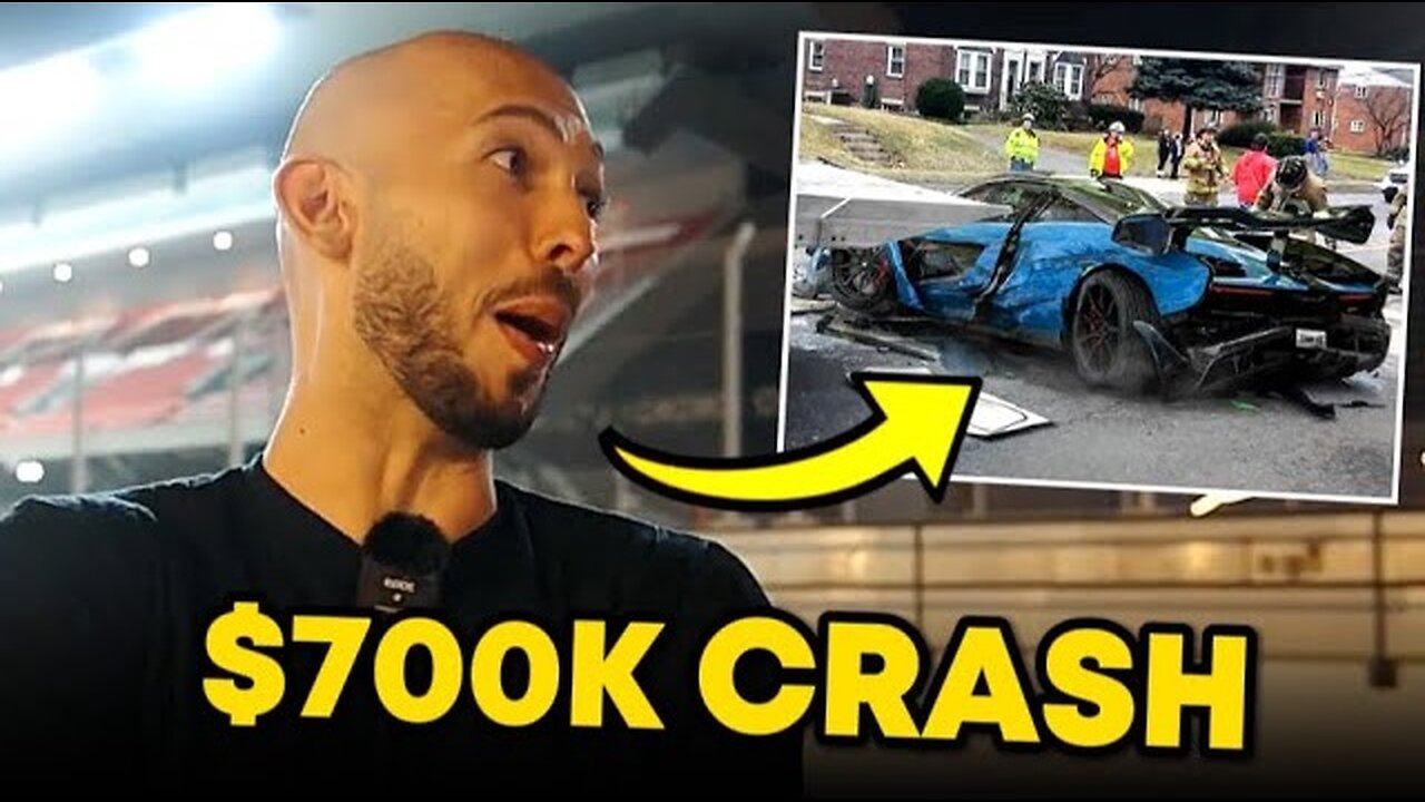 Andrew Tate DESTROYS New $700K Supercar